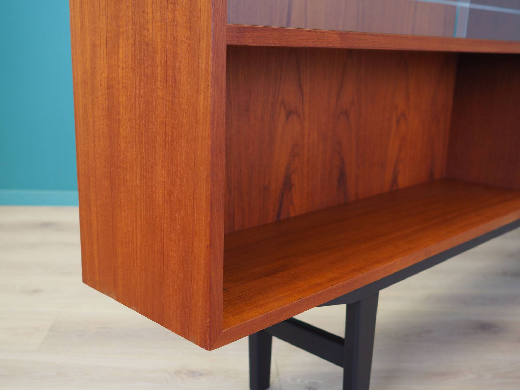 Teak bookcase, Danish design, 1970s, manufacturer: Clausen & Søn