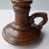 Lot of candlestick in vintage gres