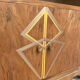 Ancien buffet bas Art déco pied moustache