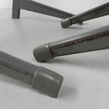 Desk and chair, industrial