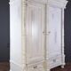 Solid pine 2-door armoire, ca. 1920s