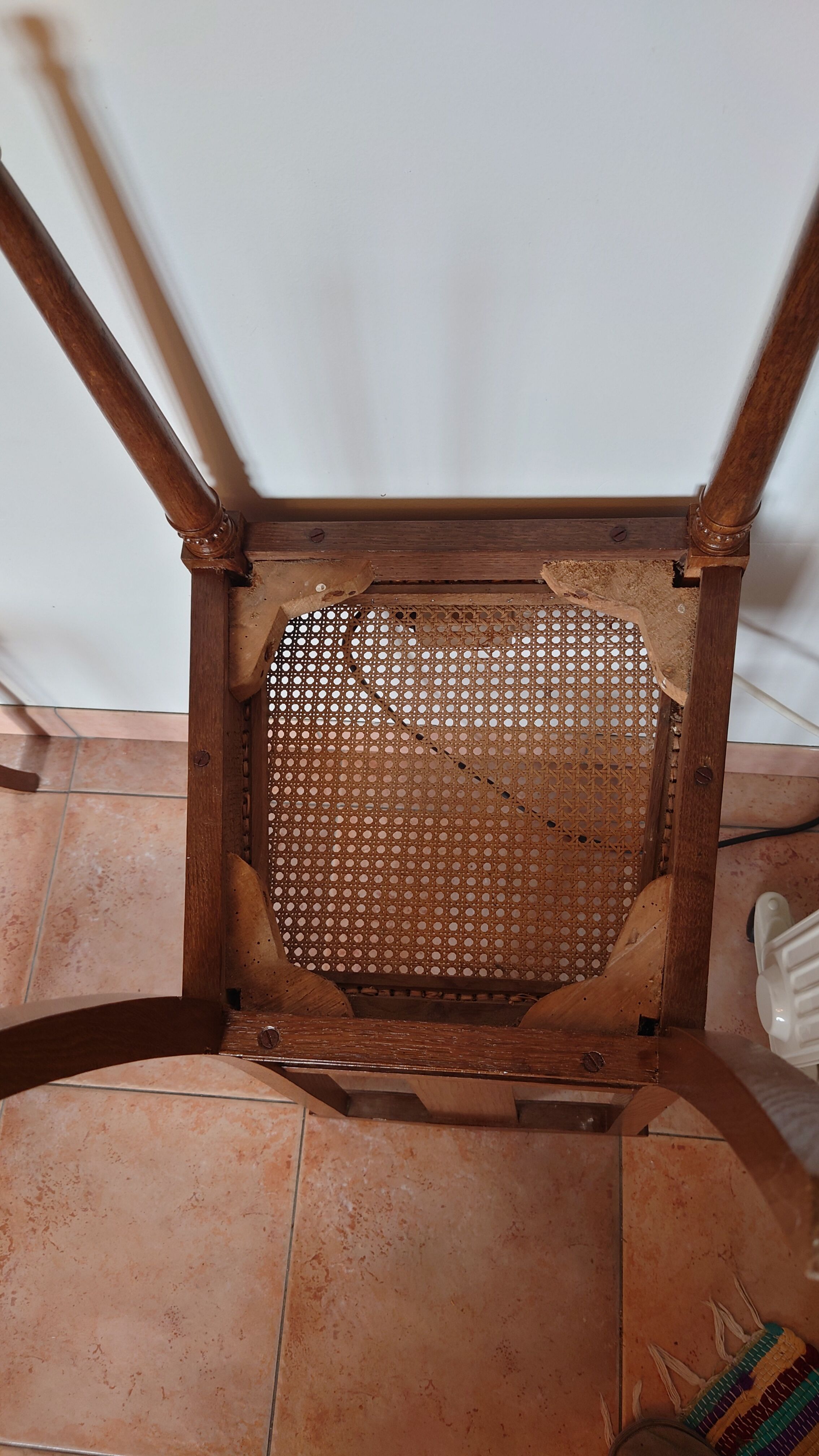 Pair of 1930s chairs, Louis XVI style