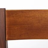 Vintage Poul Cadovius Chair “Pia” for Cado, Danish Teak Chair 1960s, Black