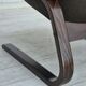 Années 1970, design scandinave, chaise longue, d'origine très bon état, cuir marron.