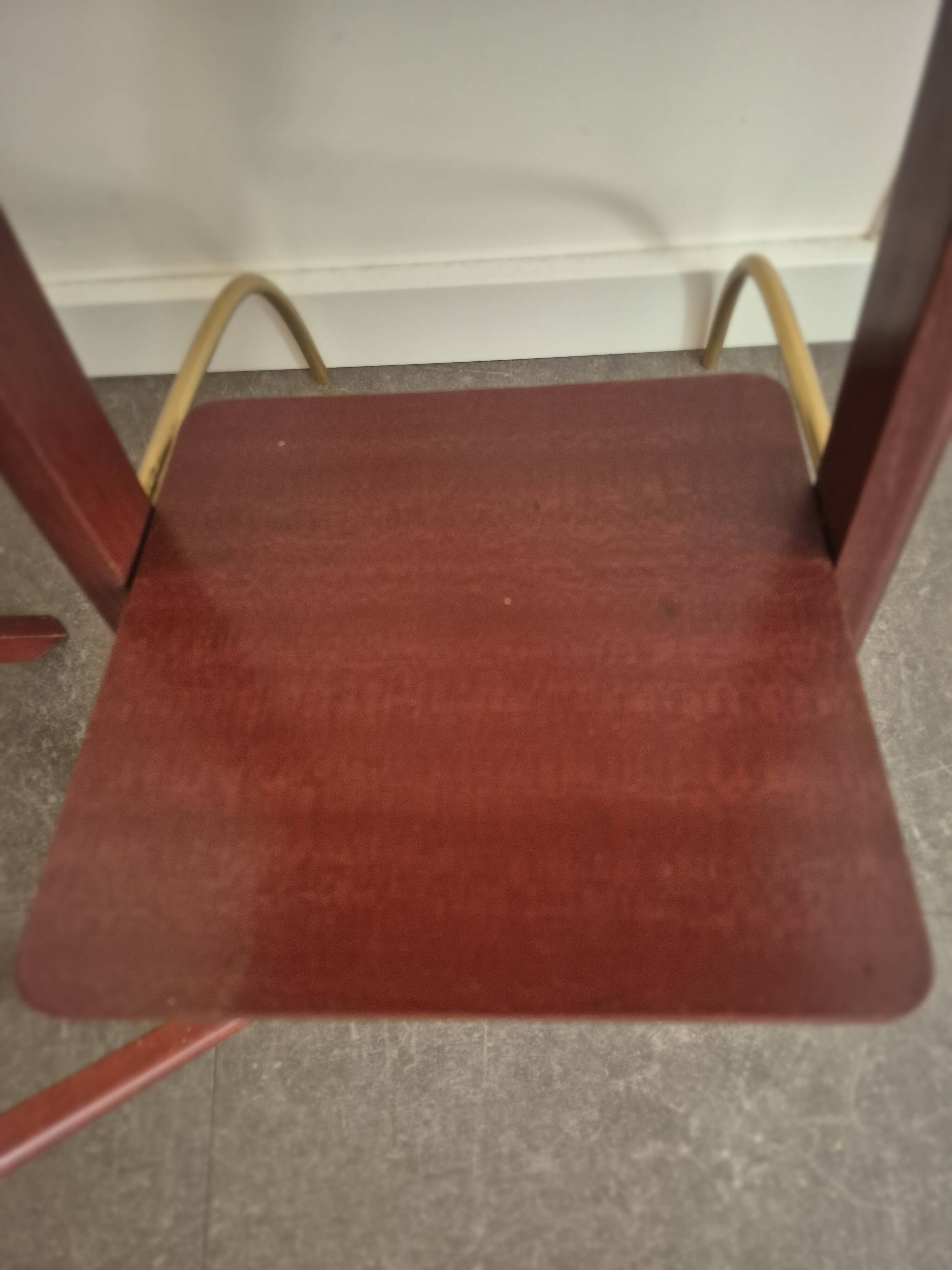 Pair of vintage 50s bedside tables or end tables