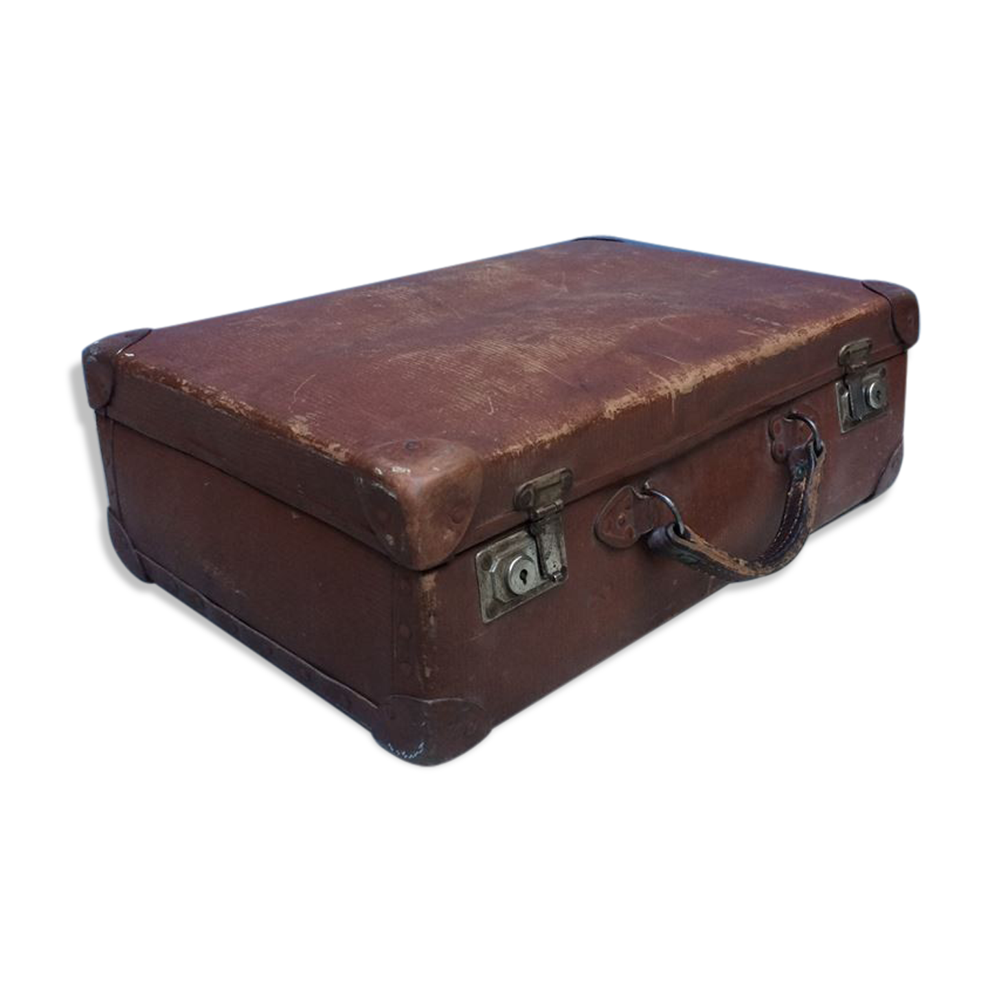 Vulcanized Fiber Suitcase World