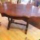 Philipparde drop-leaf side table in Cuban mahogany, circa 1850