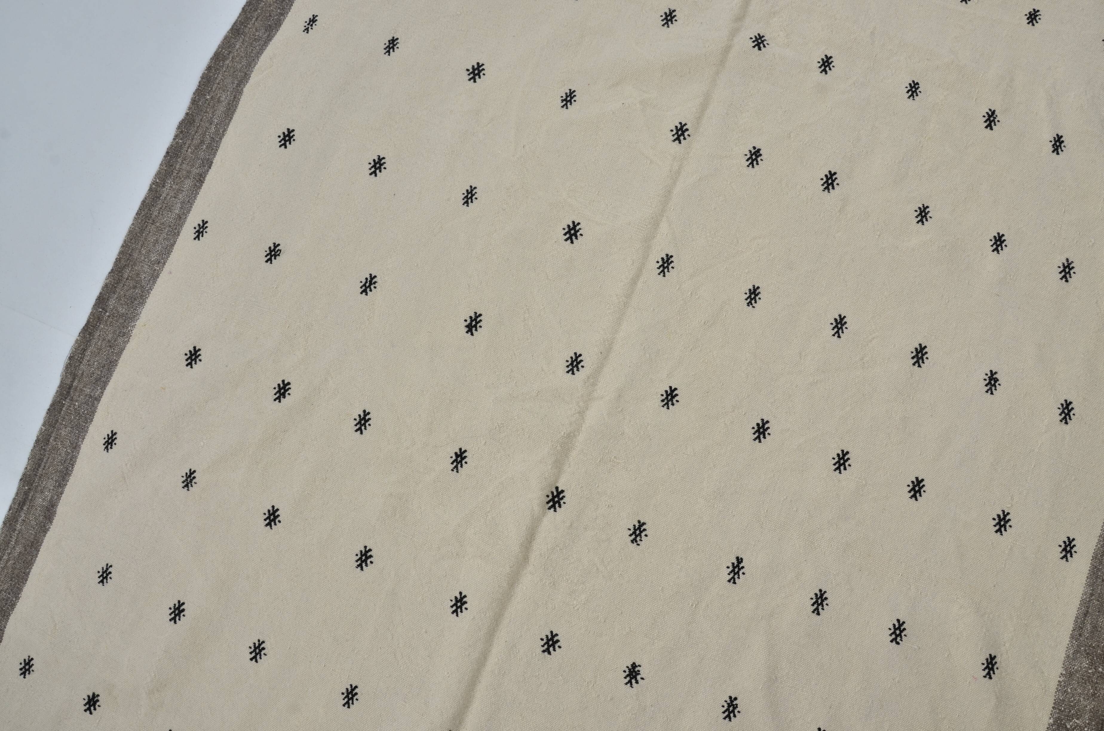 Turkish Handwoven Neutral Rug sku 3054