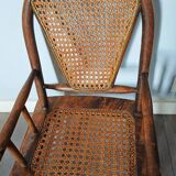 Chaise enfant Baumann cannage