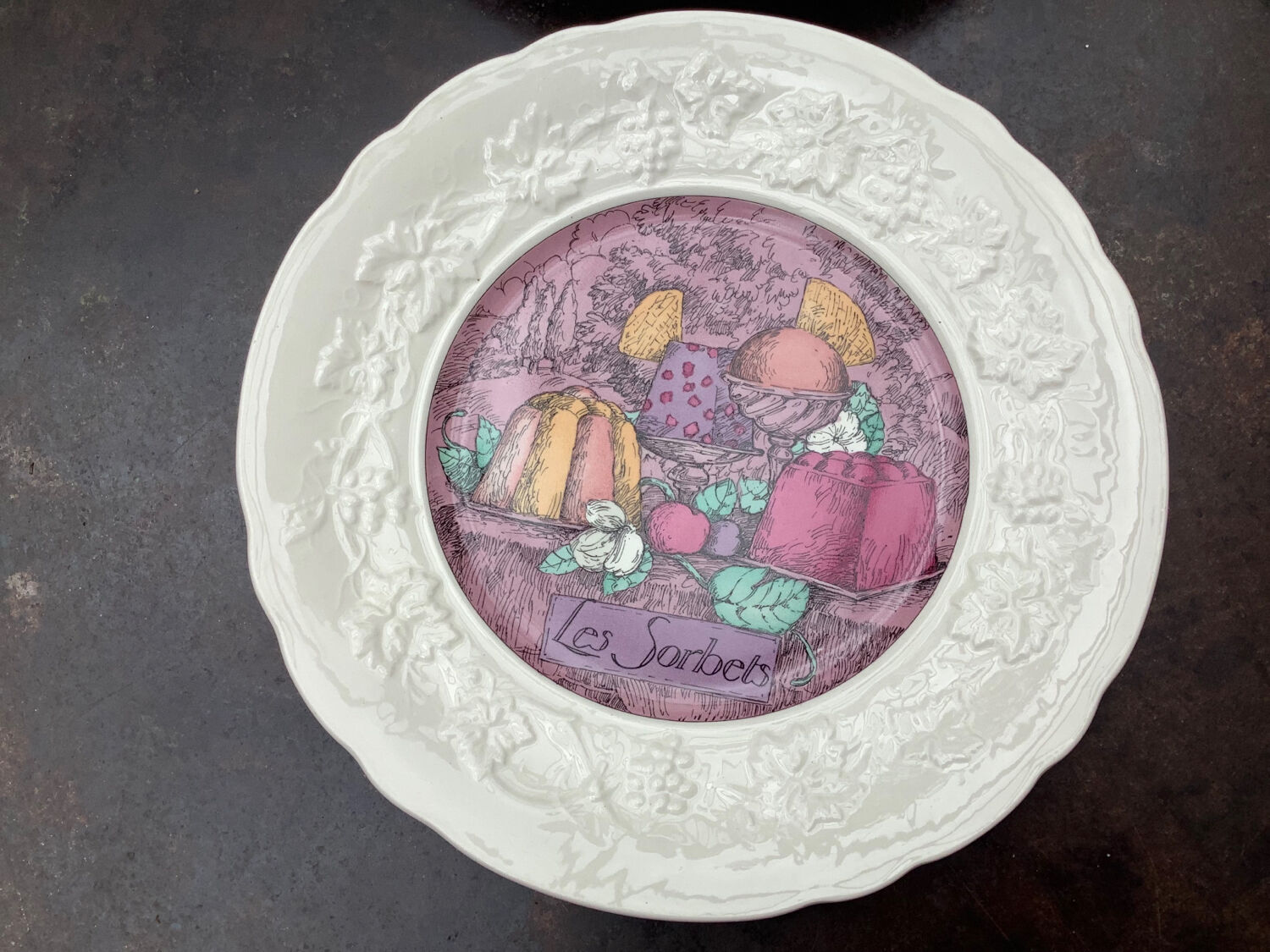 Plates Gien Les Délices