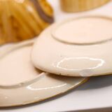 Set of 2 XL imitation wood cups Grandjean Jourdan Vallauris