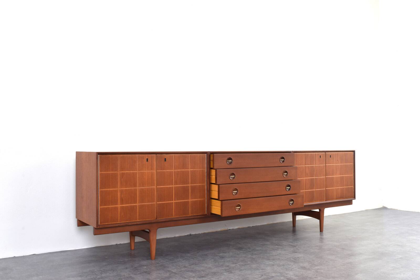 Mid-Century Teak Sideboard by Rolf Rastad & Adolf Relling for Gustav Bahus