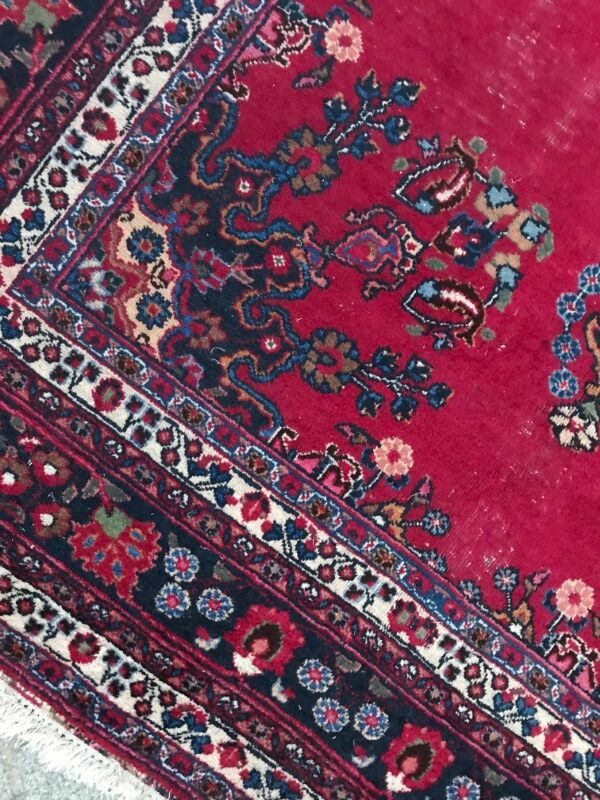 Former carpet Persian Mashhad done hand 200 X 280 CM