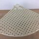 Notch, corner shelf in white perforated sheet metal