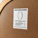 Oval pine mirror Glasmaster Markaryd Sweden 1970s