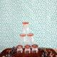 Pink liquor glasses