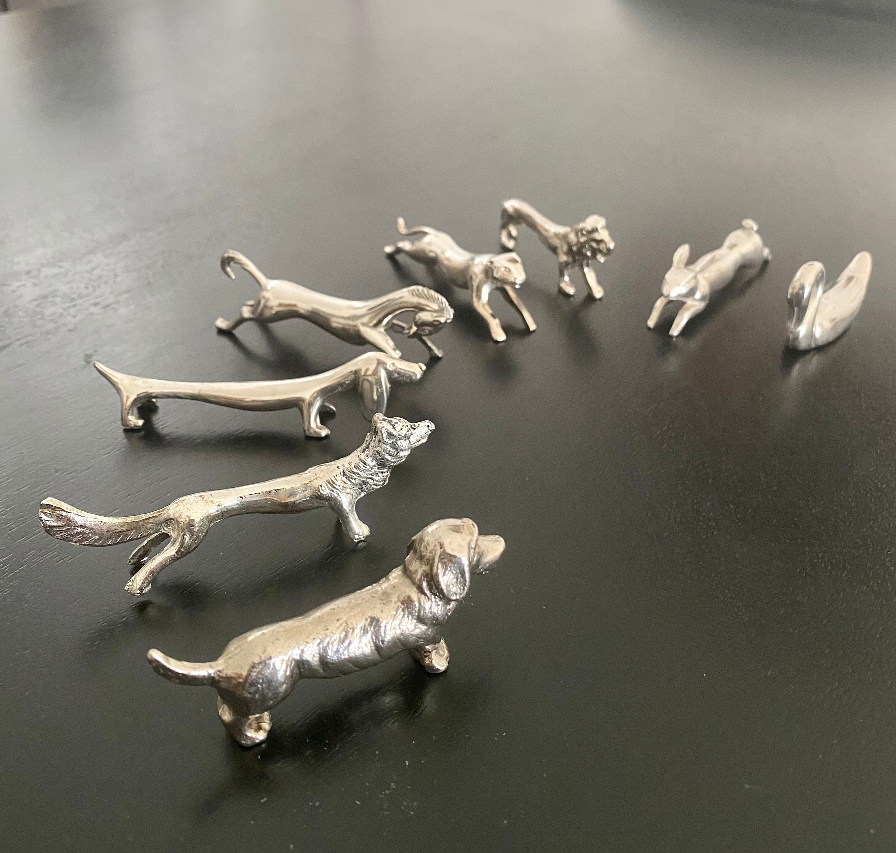 8 animal mix knife holders