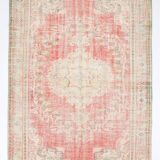 Tapis vintage 190x290cm, fait main en Turquie, pour salon