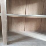 Art Deco sideboard with gray marble