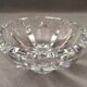 Vintage ashtray in solid crystal signed pierre gage 1951-1976 design art