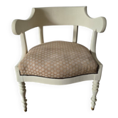 Fauteuil crapaud style Empire