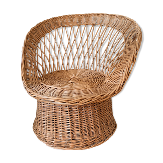 Child rattan armchair