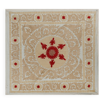 Tapis noué à la main, tapis turc vintage 125x138 cm