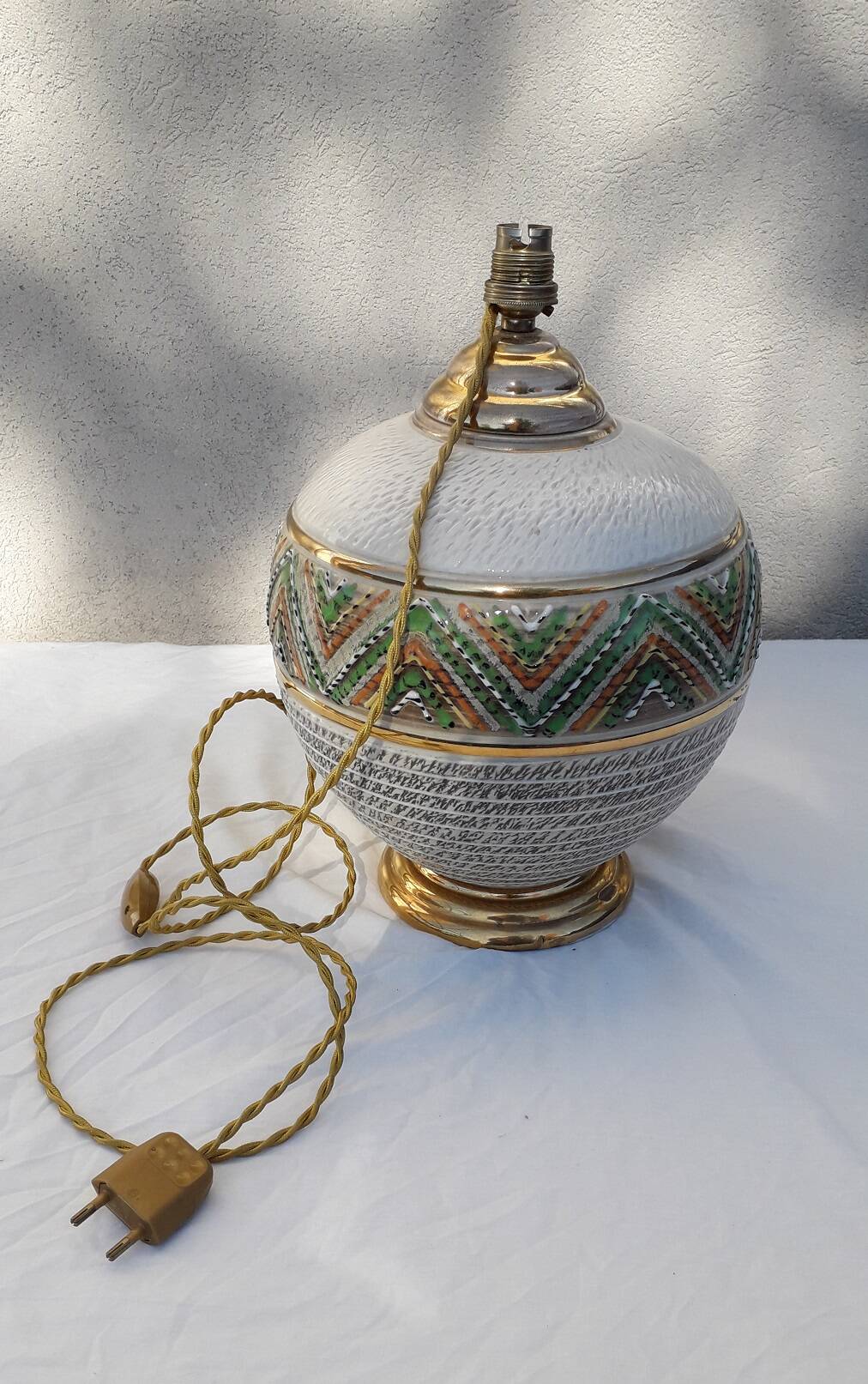 Brisdoux stoneware lamp base