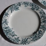 Suite de 5 assiettes Terre de Fer