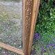 Old plastered and gilded wooden mirror 138x84