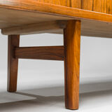 Large Rosewood Sideboard by Henning Kjaernulf for Bruno Hansen, 1950s