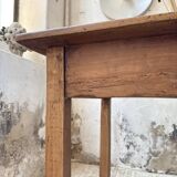 Table de ferme en cerisier