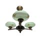 Art Deco style bakelite chandelier, Poland, 1950s