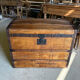 Antique wooden barrel
