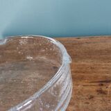 Cendrier ou vide-poche en verre bullé artisanal