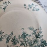 Assiette plate Longwy