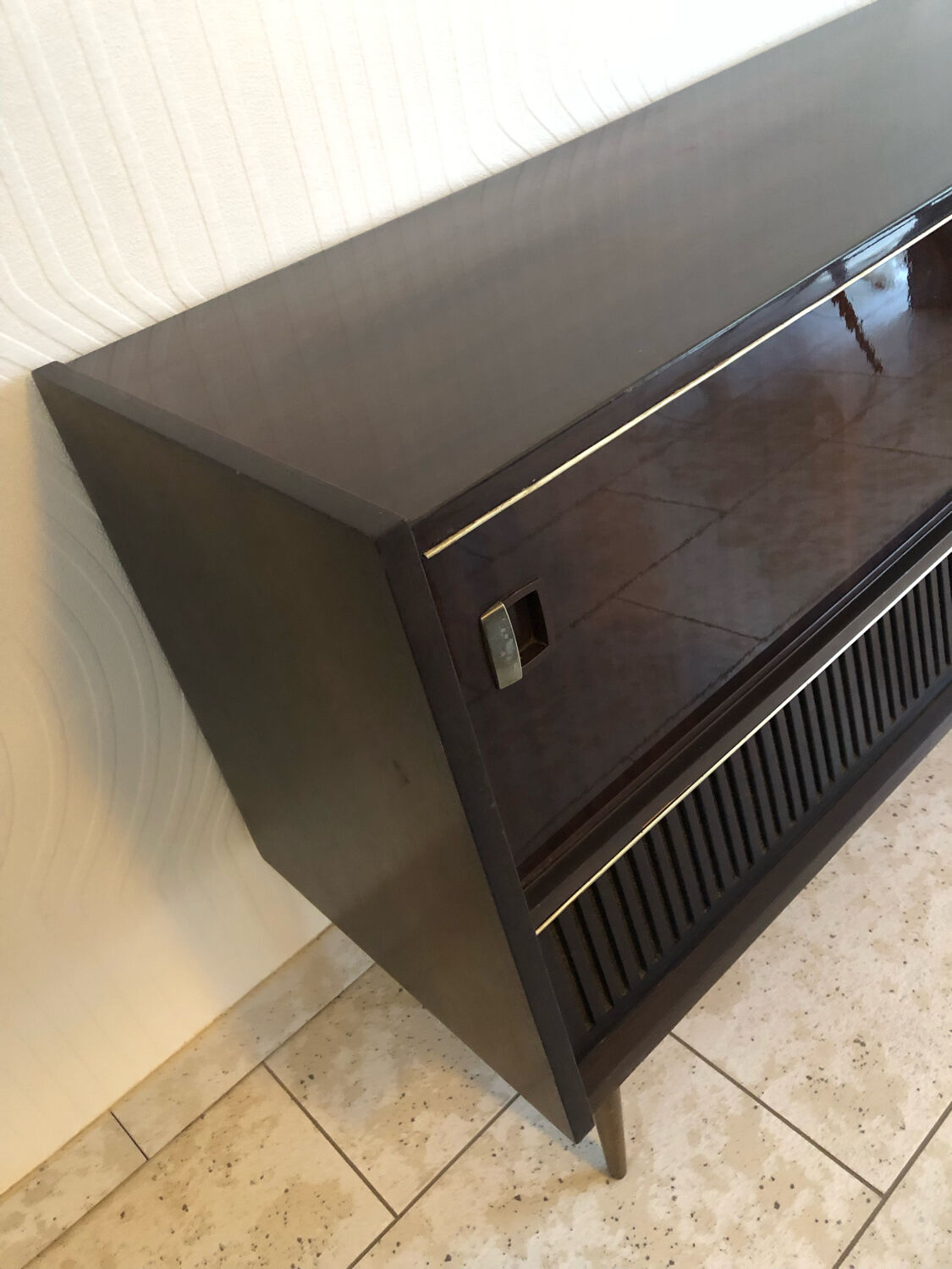Platinum radio cabinet grundig vintage year 60/70