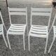6 iron garden chairs