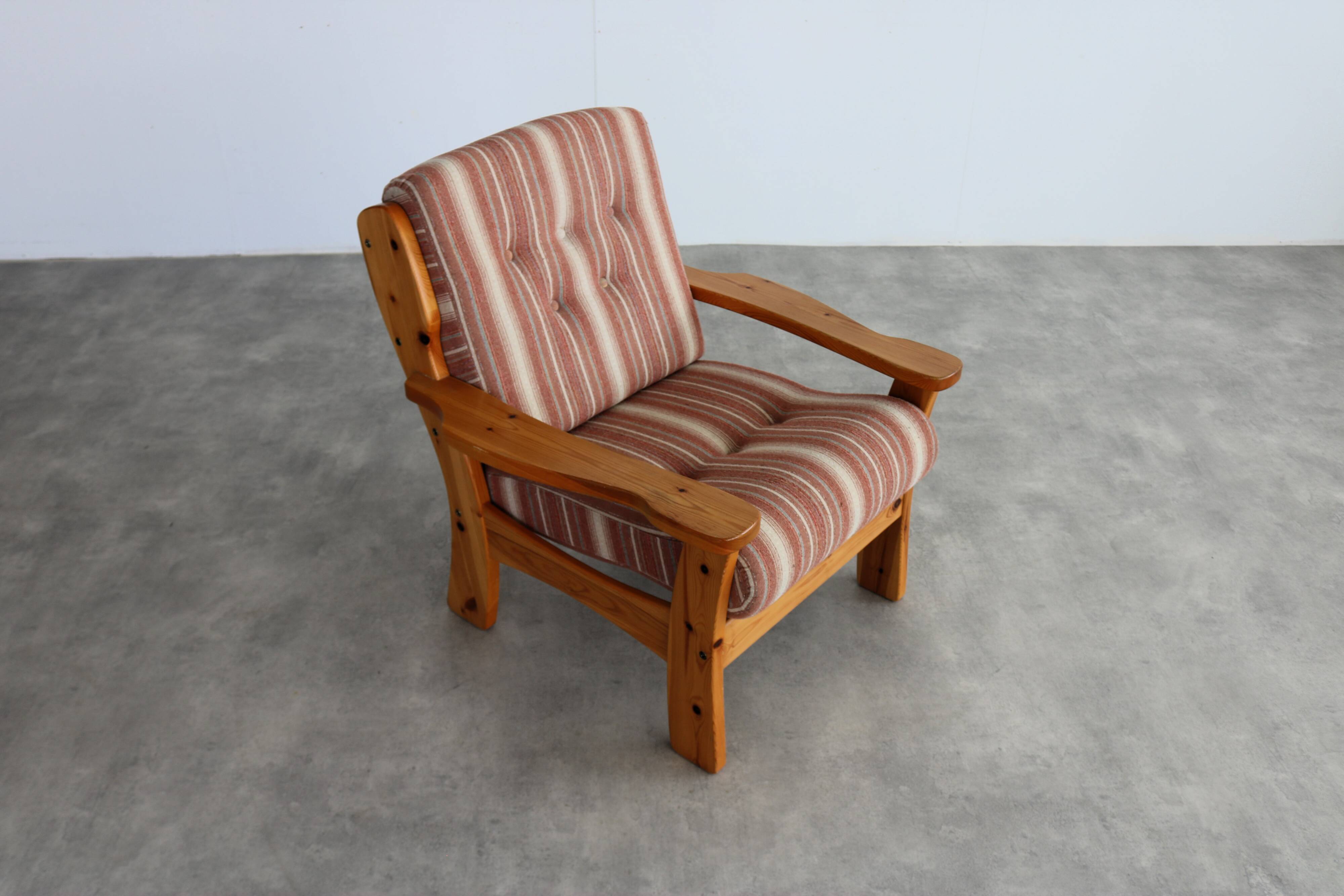 vintage armchair | 60s | pine | Swedish