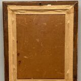 Oil on panel by Alain Beaufreton academic nude male