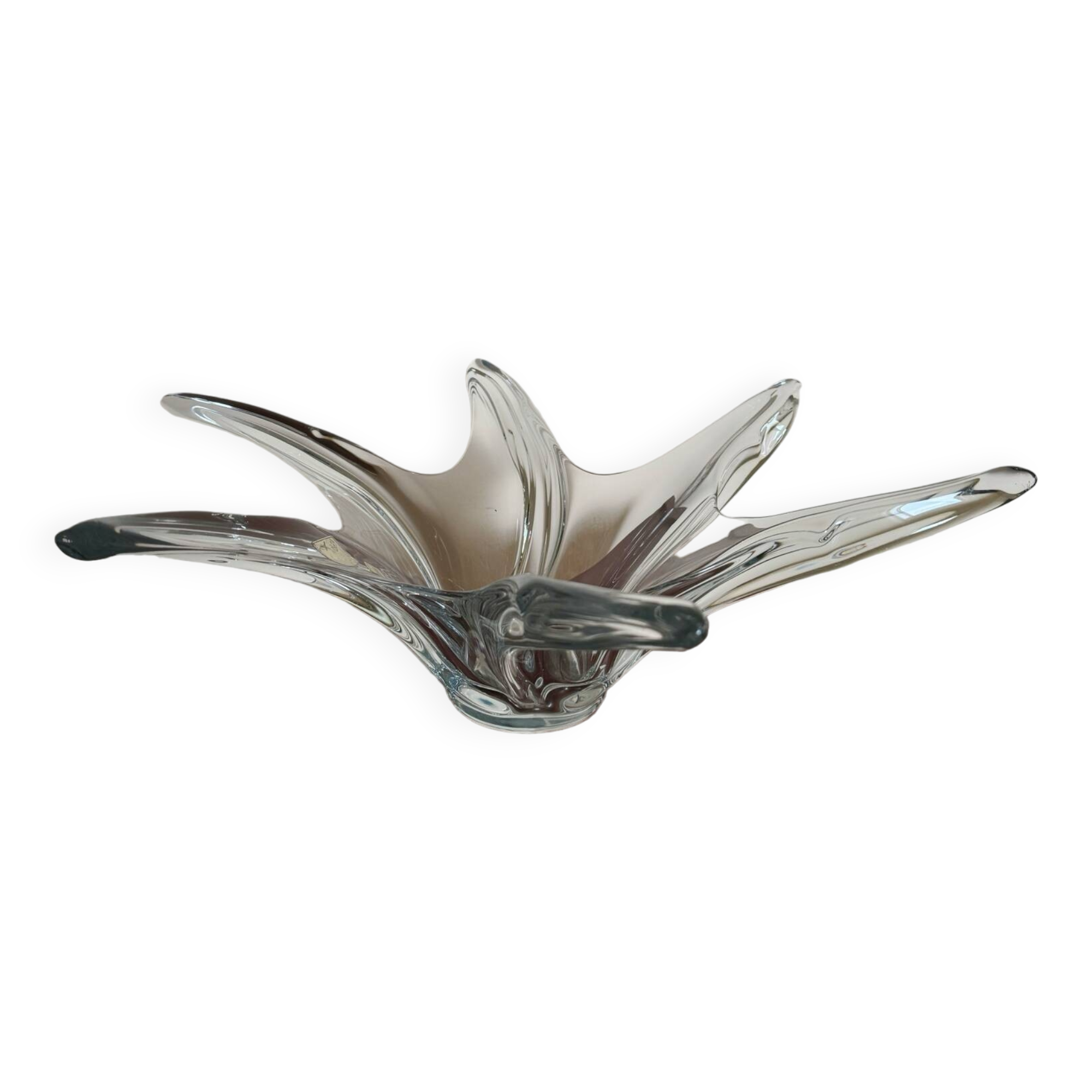 Vannes crystal star cup from the 60s