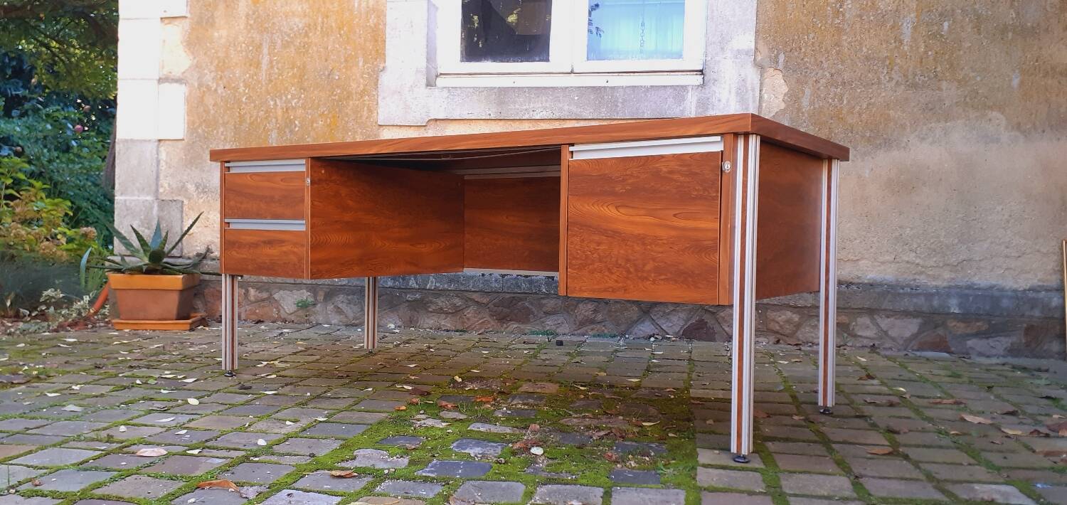 Minister's desk from the 70s, Ciolino style, Italy
