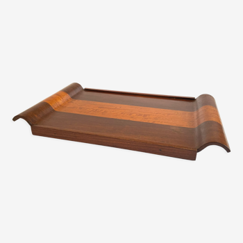 Art deco rosewood service tray