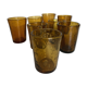 Set de 8 verres gobelets de Biot 1970