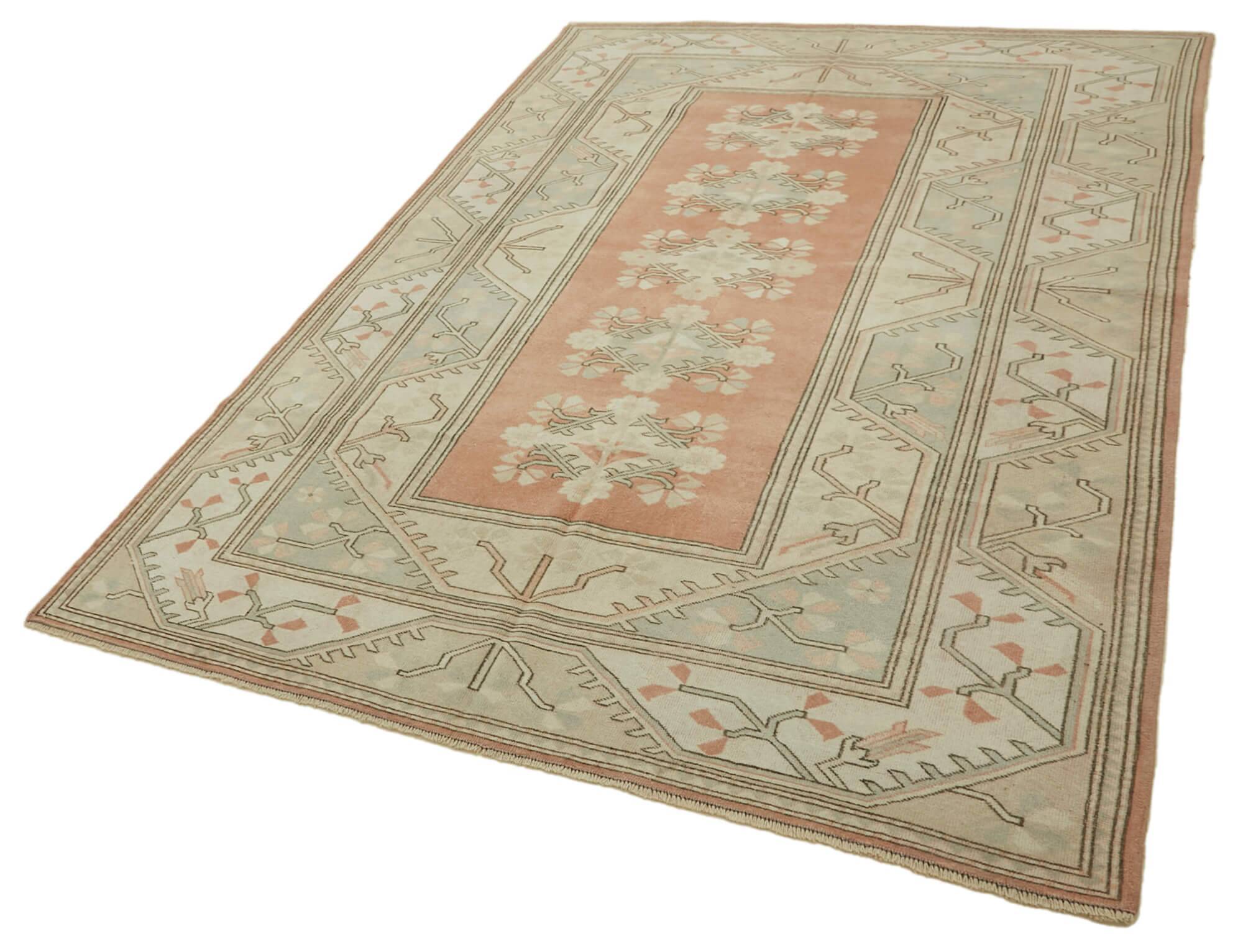 Turkish Vintage Anatolian Rug 198 cm x 295 cm