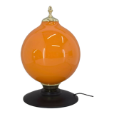 Postmodern orange glass table/floor lamp, 2000s