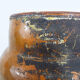 Old toupine, glazed terracotta pottery, haute Pyrenees