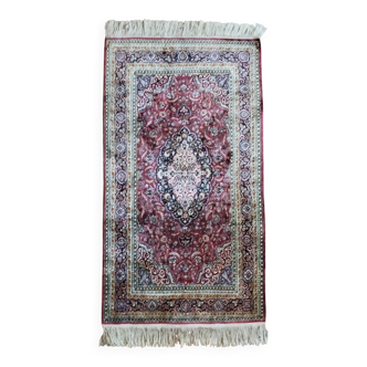 Handmade Kashmiri Silk Rug 160x90cm