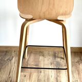 Beech bar chair