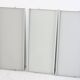 Tomado floor shelf in shades of gray